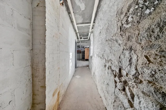 a view of a porch with furniture
