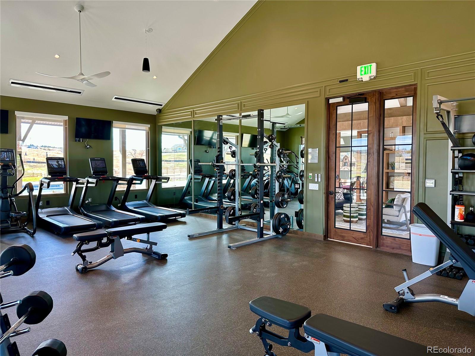 39712 Penn Road Elizabeth, CO 80107 - Photo 31 of 36 a view of a room with gym equipment