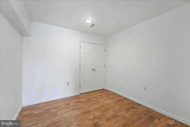 a view of empty room