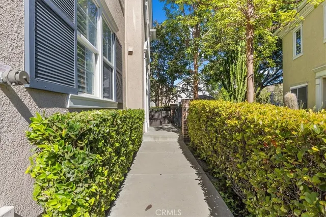 a view of a building with a street