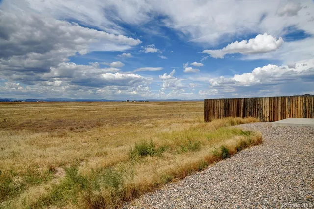 a view of an ocean and beach