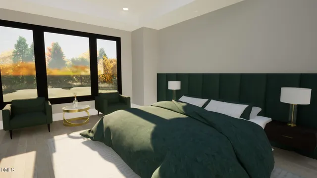 a kitchen with a table and chairs in it