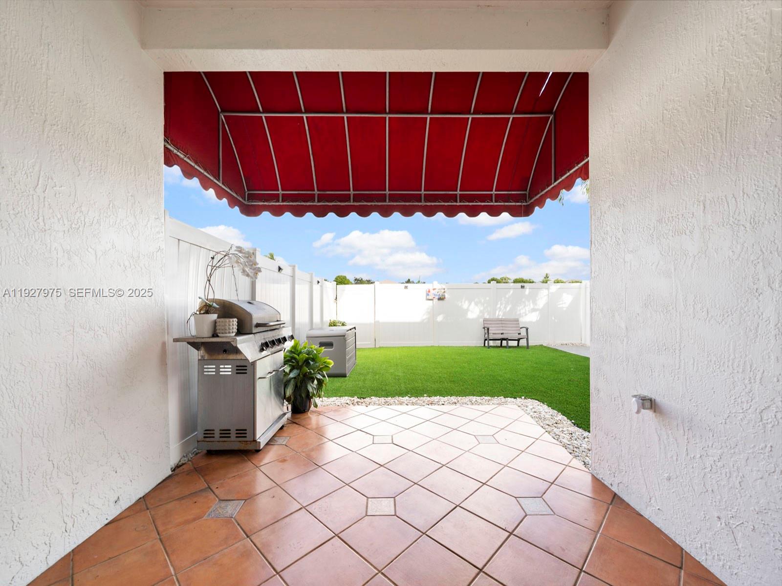 12881 Southwest 49th Court, Unit 12881 Miramar, FL 33027 - Photo 36 of 47 a view of a backyard