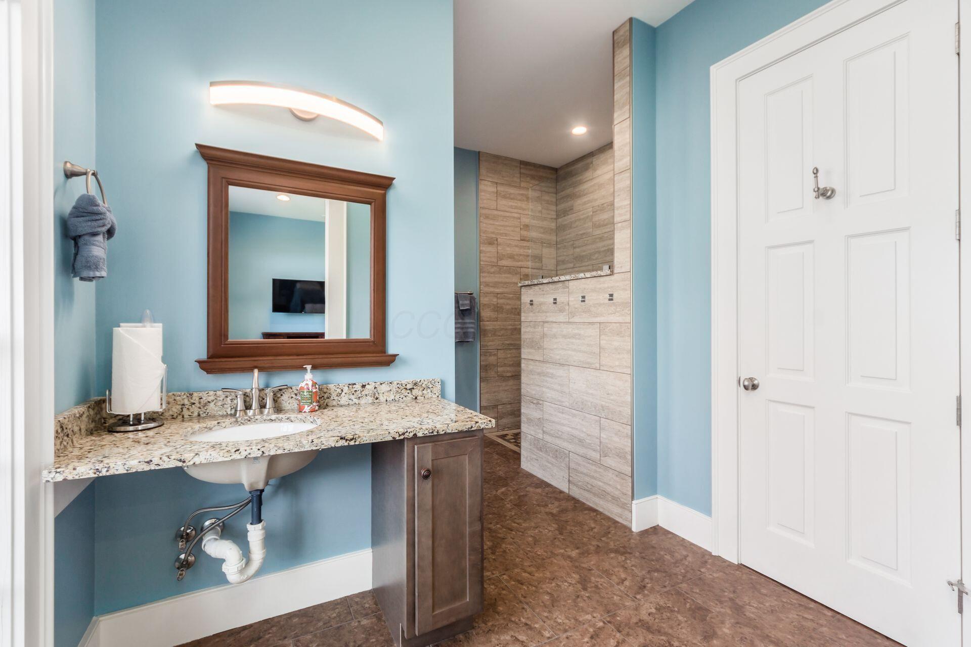 16187 Kreashbaum Road Rockbridge, OH 43149 - Photo 29 of 66 Private full bath with zero entry shower.