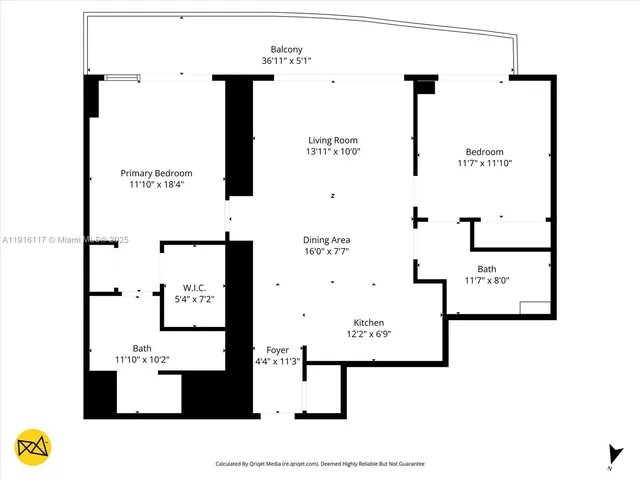 $4,500 | 92 Southwest 3rd Street, Unit 1604, Miami, FL 33130