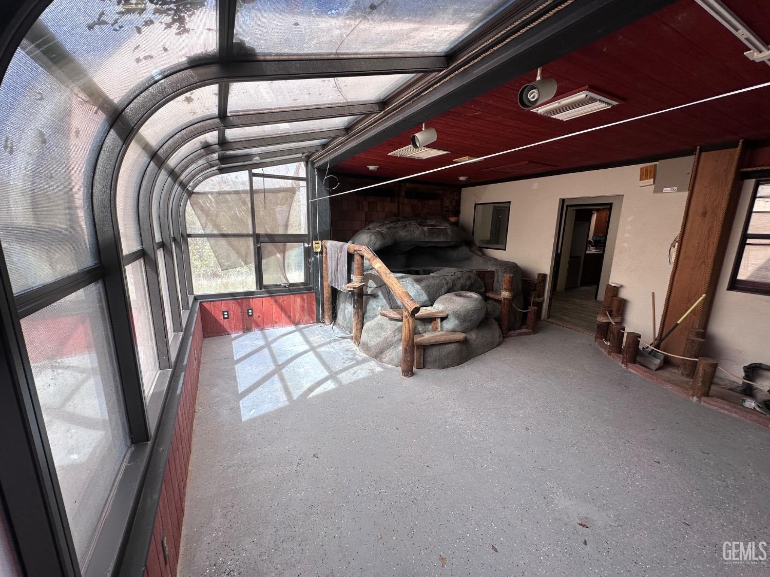 Undisclosed Address Bodfish, CA 93205 - Photo 19 of 61 Looking from the loft room towards the laundry room, and on the right just out of frame is the back door entrance.