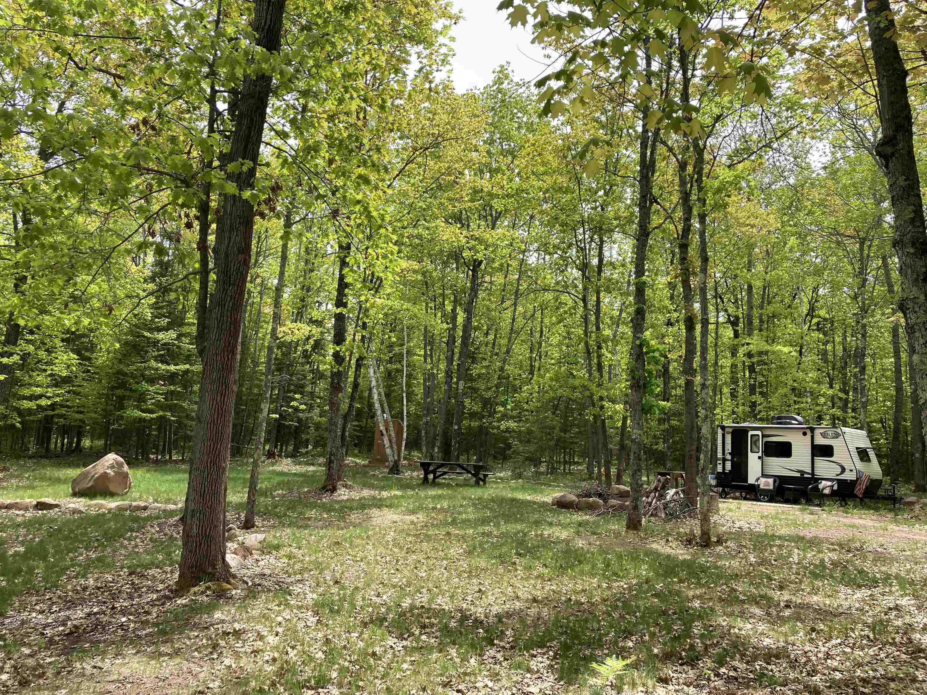 14334 East Eagle Ridge Brule, WI 54820 - Photo 1 of 26 View of yard featuring a view of trees