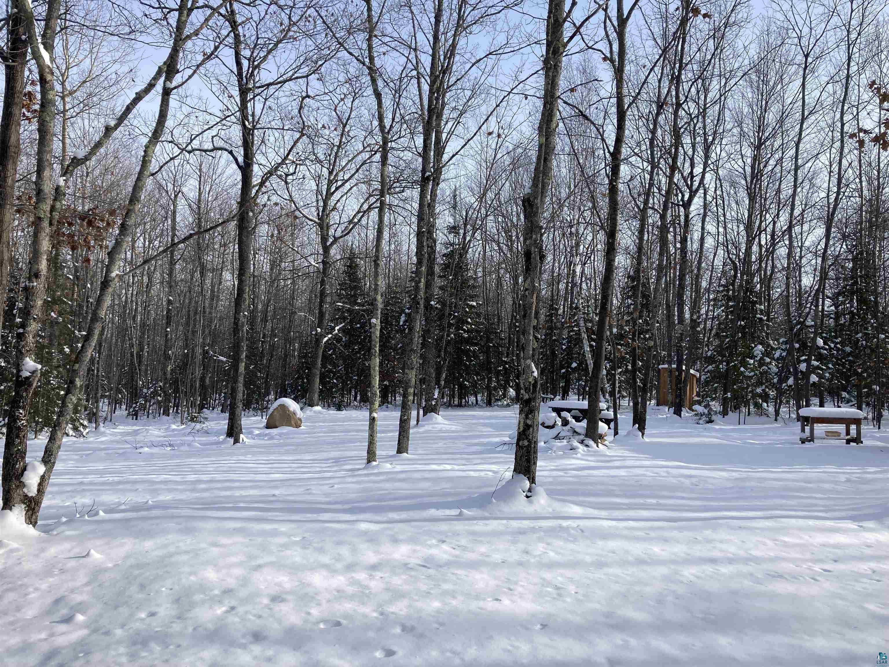 14334 East Eagle Ridge Brule, WI 54820 - Photo 25 of 26 View of yard covered in snow