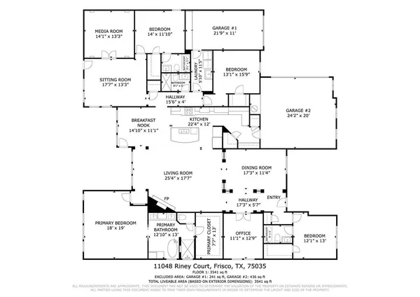 $1,179,900 | 11048 Riney Court, Frisco, TX 75035