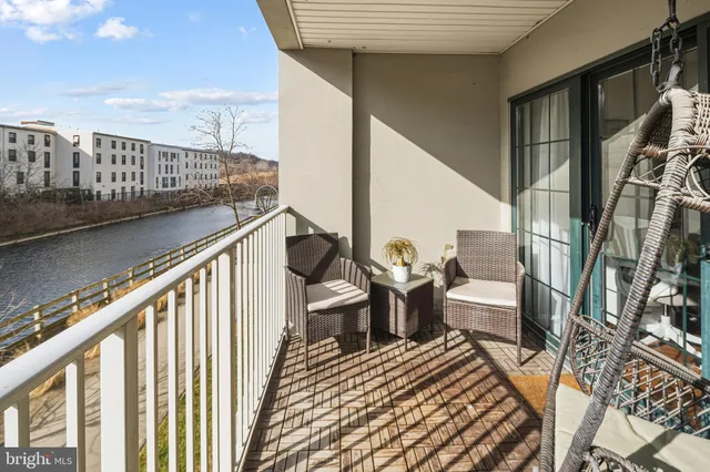 a view of balcony and patio