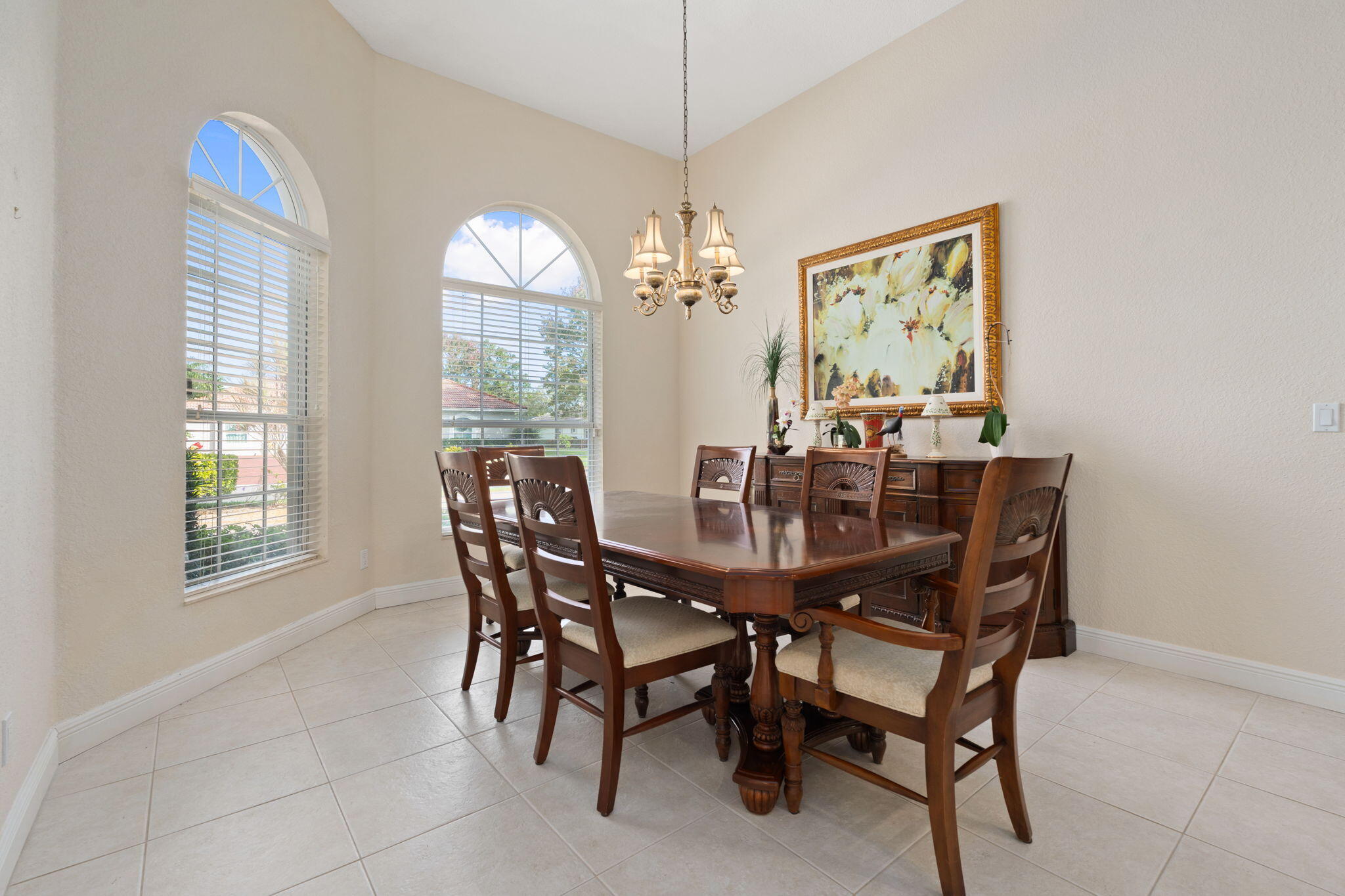 9523 Shadow Lane Fort Pierce, FL 34951 - Photo 11 of 32 a view of a dining room with furniture window and outside view