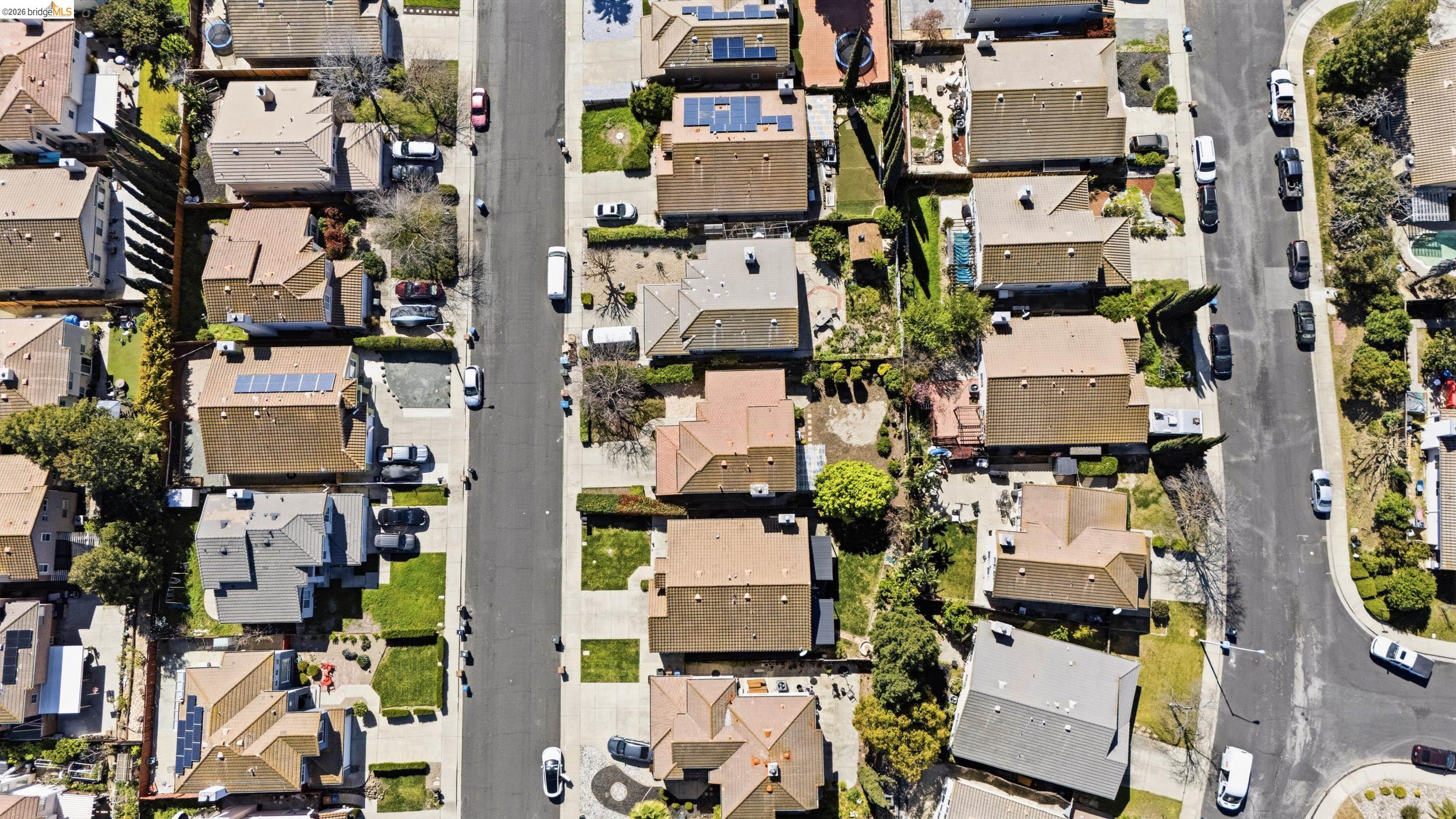 4924 Stirrup Way Antioch, CA 94531 - Photo 35 of 40 an aerial view of residential houses with outdoor space