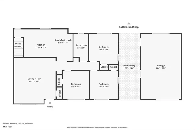 $400,000 | 5407 North Cannon Street, Spokane, WA 99205