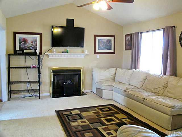1460 White Memorial Church Road Willow Spring, NC 27592 - Photo 3 of 14 Family Room w/ fireplace