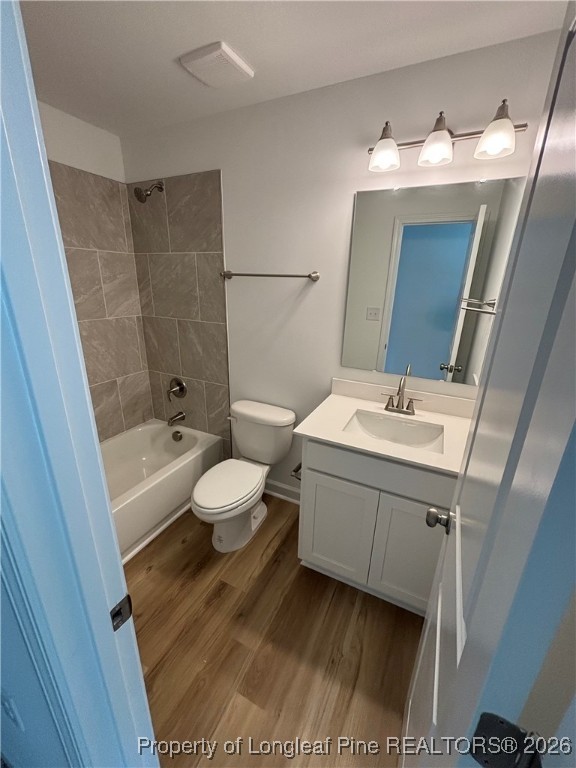 237 Musket Lane Raeford, NC 28376 - Photo 15 of 18 a bathroom with a sink a toilet and shower