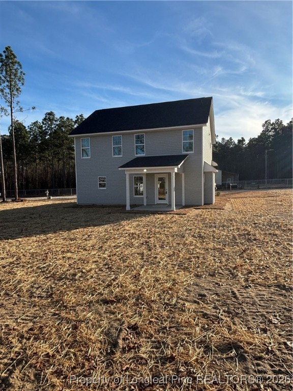 237 Musket Lane Raeford, NC 28376 - Photo 18 of 18 a front view of a house with a yard