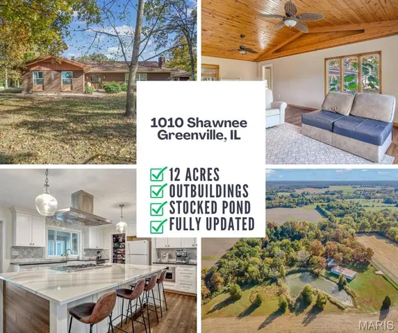 $500,000 | 1010 Shawnee Road, Greenville, IL 62246