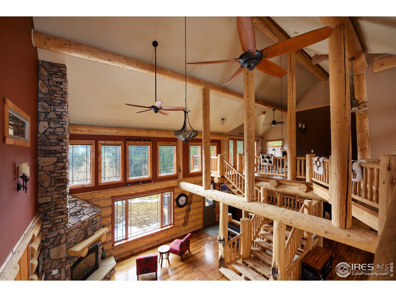 500 Ridge Road Ward, CO 80481 - Photo 11 of 31 a view of a porch with a table and chairs