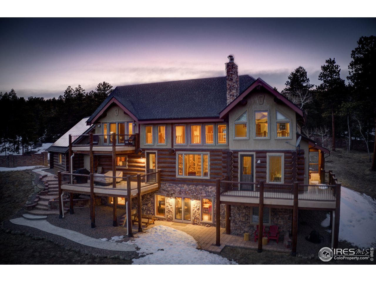 500 Ridge Road Ward, CO 80481 - Photo 29 of 31 a view of house with outdoor space