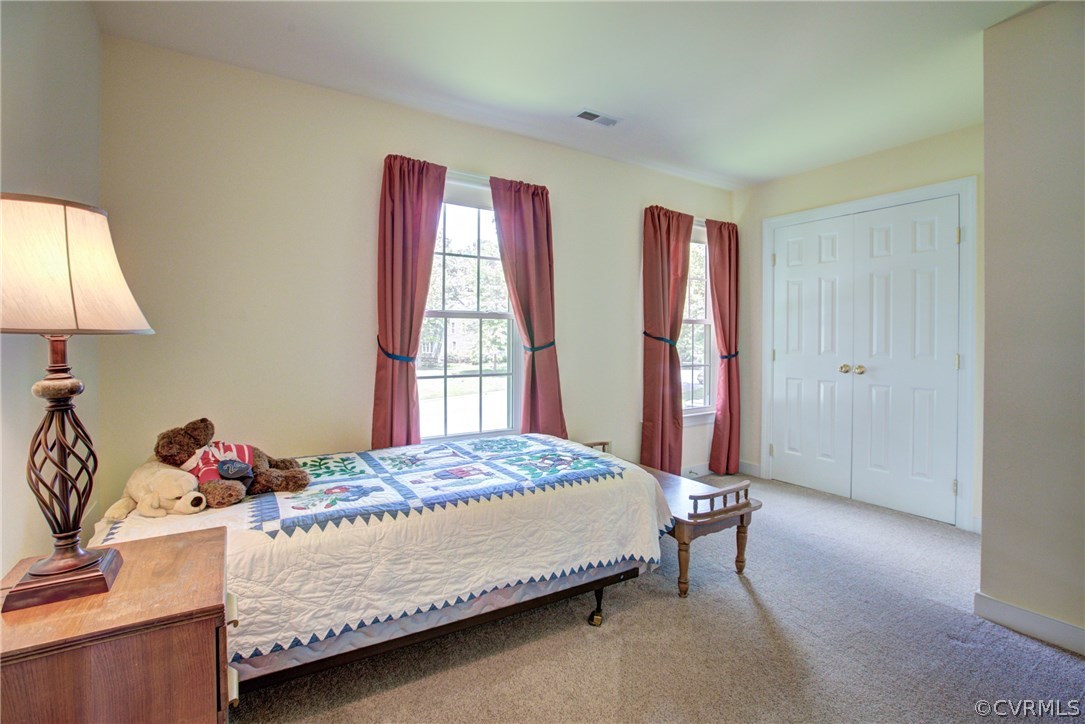 11109 Warren View Road Henrico, VA 23233 - Photo 23 of 38 Bedroom three with new carpet and large closet.