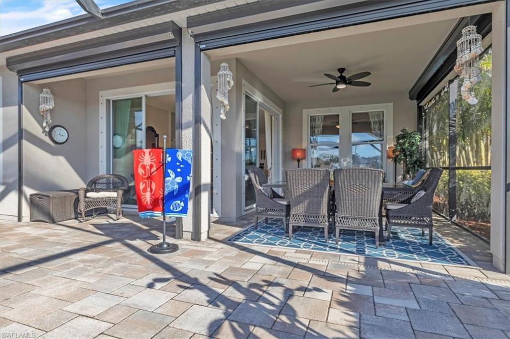 16480 Windsor Way Alva, FL 33920 - Photo 37 of 48 a view of a dinning room with a patio