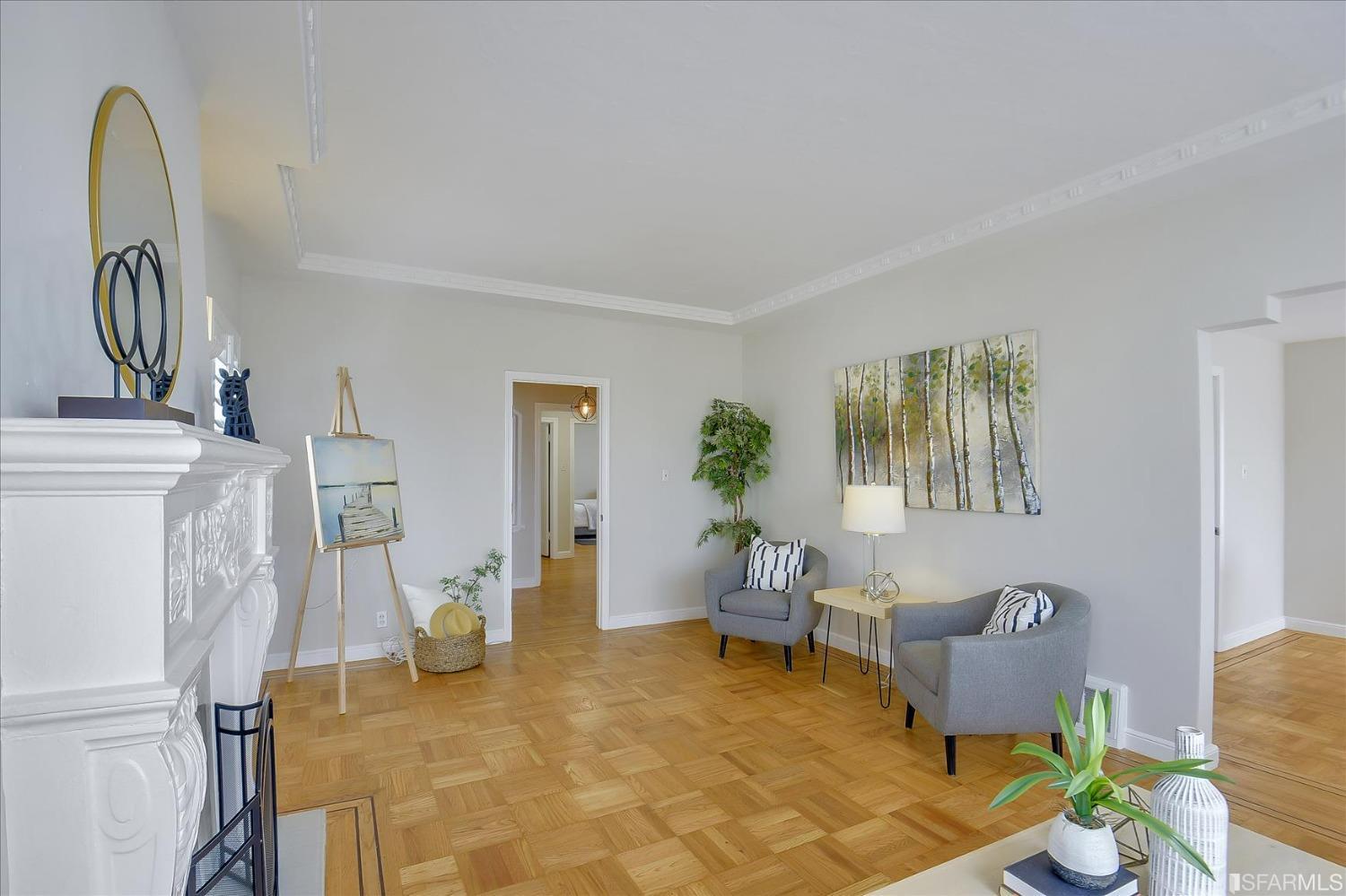 1845 Pacheco Street San Francisco, CA 94116 - Photo 11 of 57 Upper-Living Room