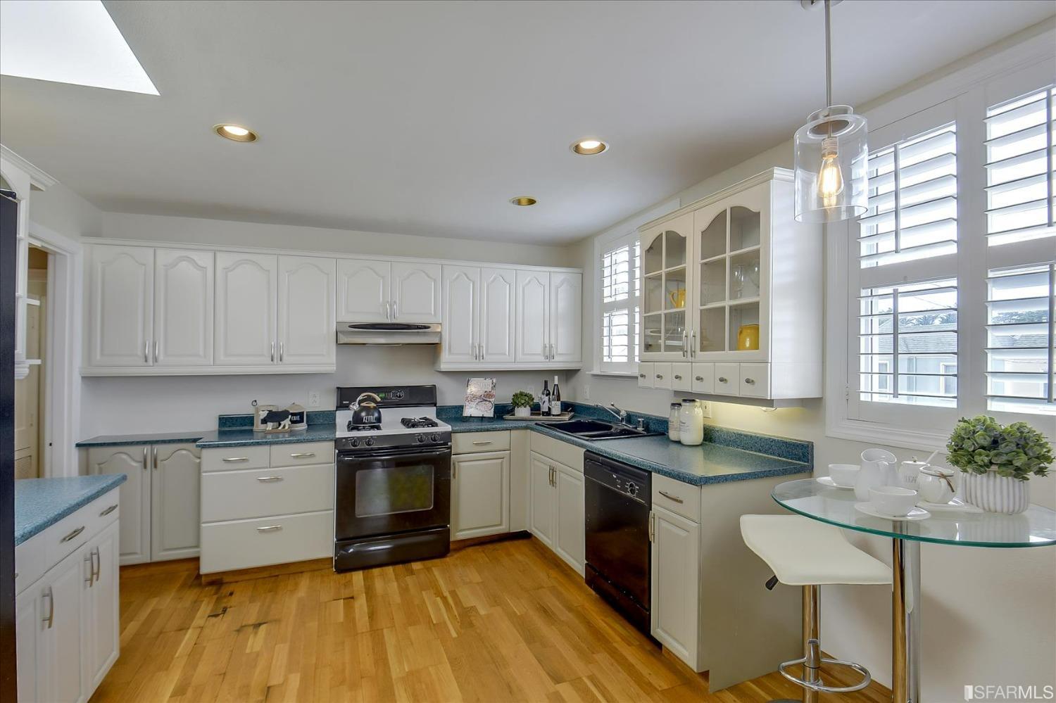 1845 Pacheco Street San Francisco, CA 94116 - Photo 12 of 57 Upper-Kitchen with Hard Wood Floors