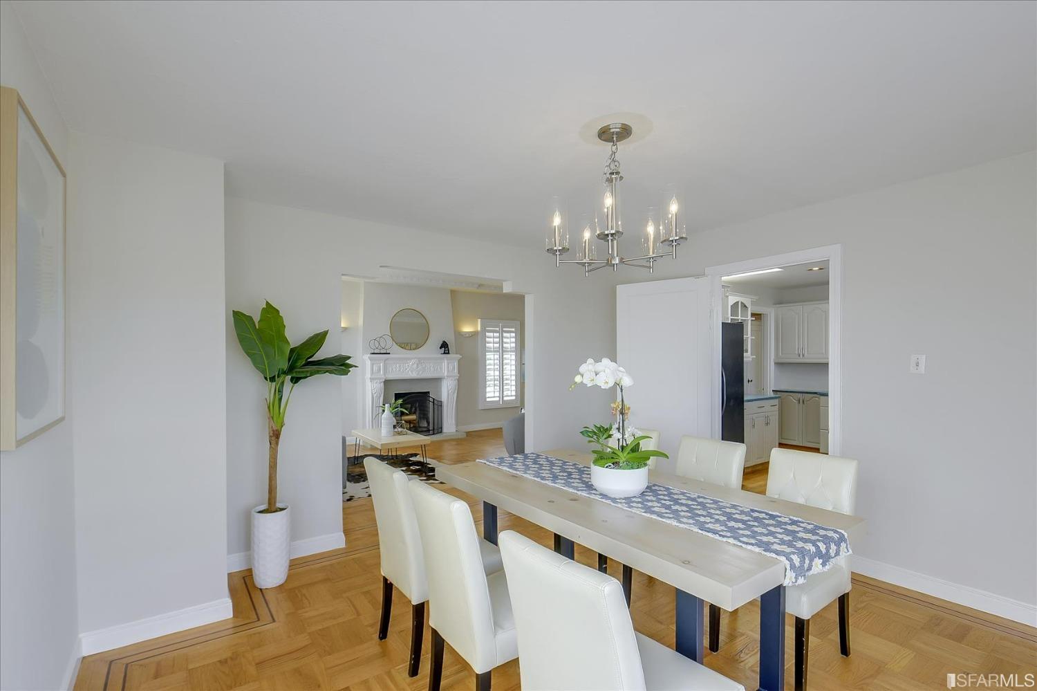 1845 Pacheco Street San Francisco, CA 94116 - Photo 17 of 57 Upper-Formal Dining Room