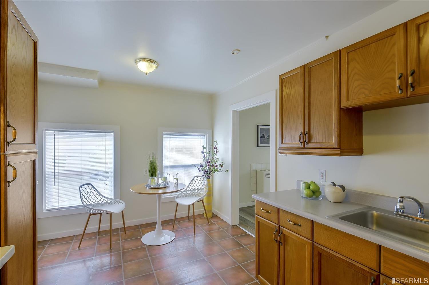 1845 Pacheco Street San Francisco, CA 94116 - Photo 37 of 57 Lower-Eat-in Kitchen