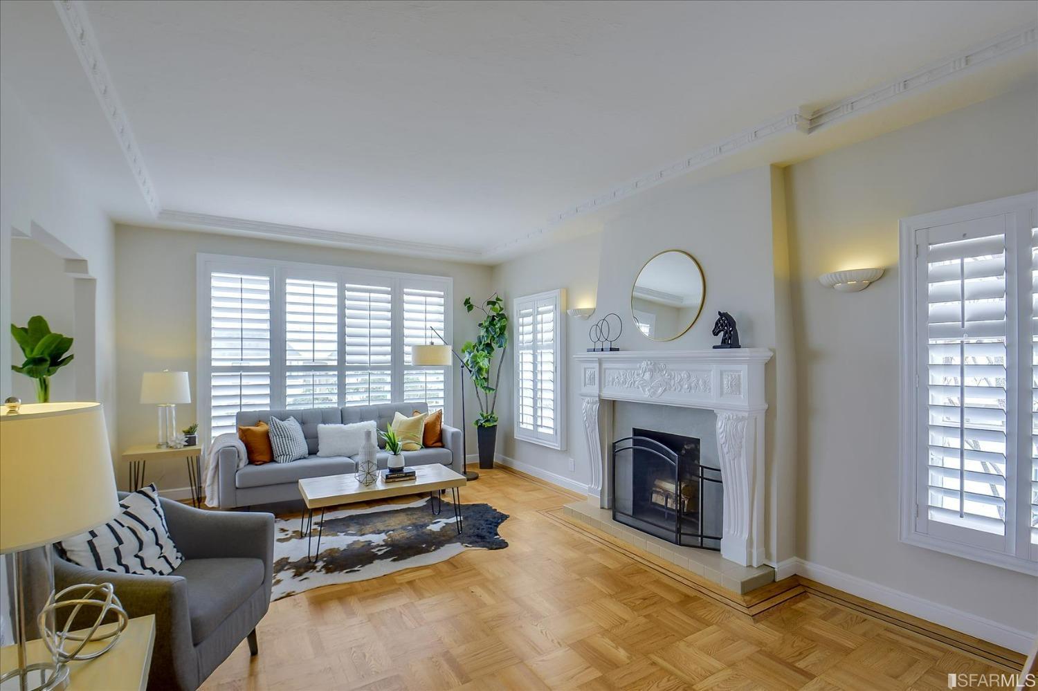 1845 Pacheco Street San Francisco, CA 94116 - Photo 6 of 57 Upper-Formal Living Room