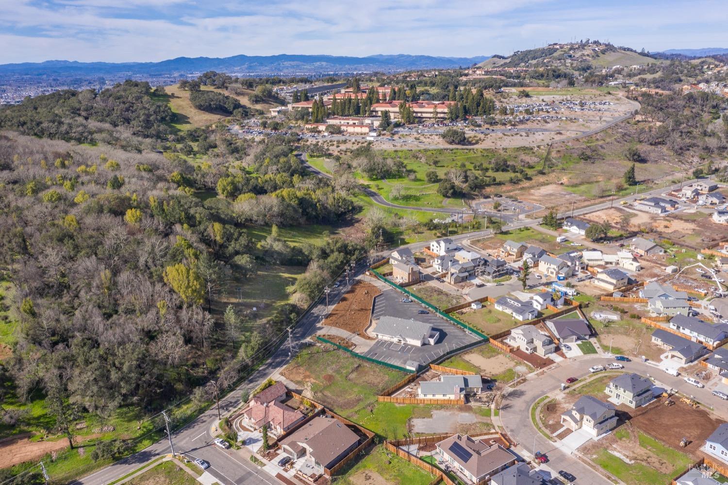 3473 Parker Hill Road Santa Rosa, CA 95404 - Photo 29 of 35 an aerial view of residential house with outdoor space