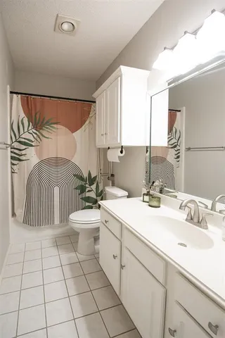 a bathroom with a sink toilet and a mirror