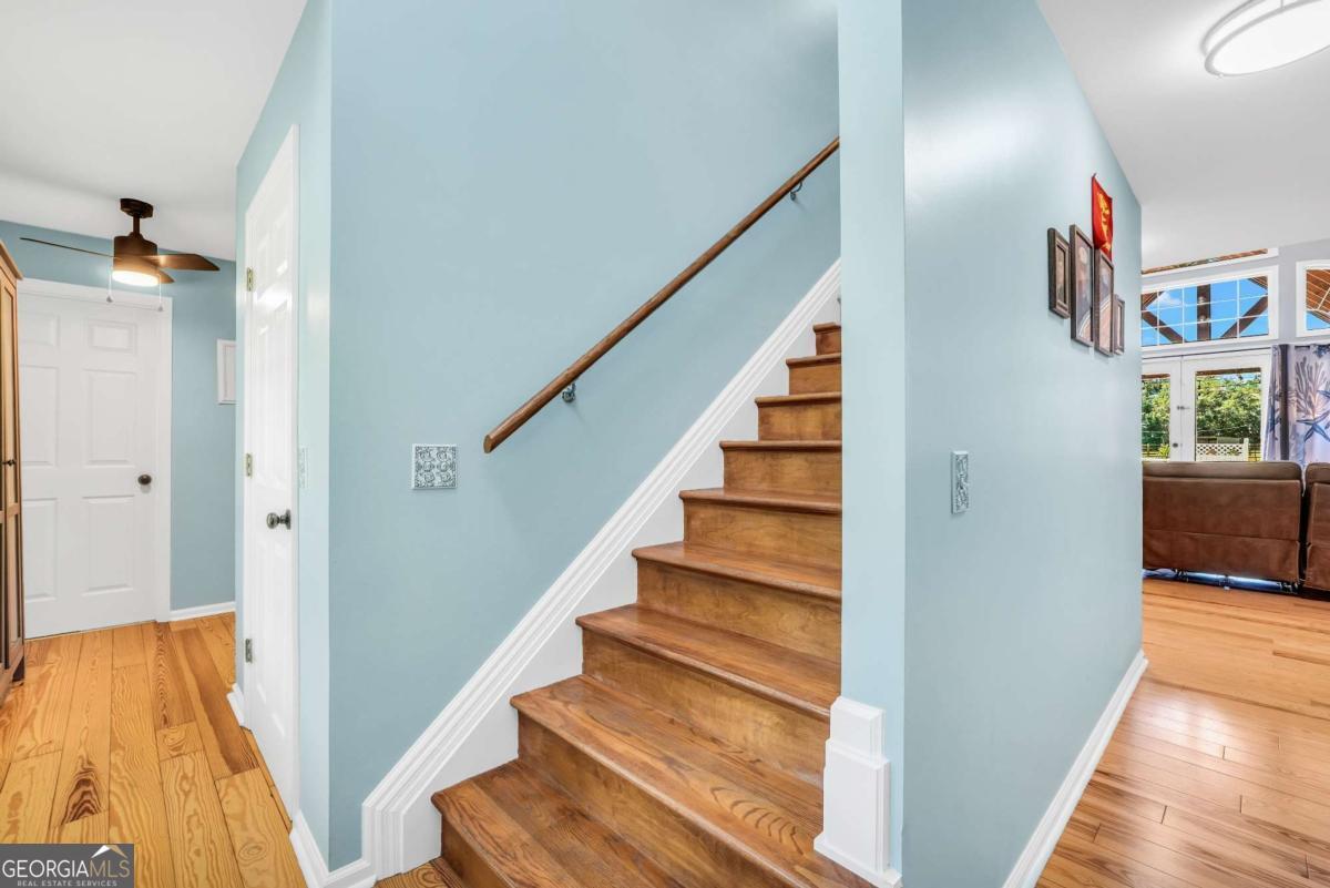 159 County Line Road Locust Grove, GA 30248 - Photo 28 of 100 a view of entryway and hall with wooden floor