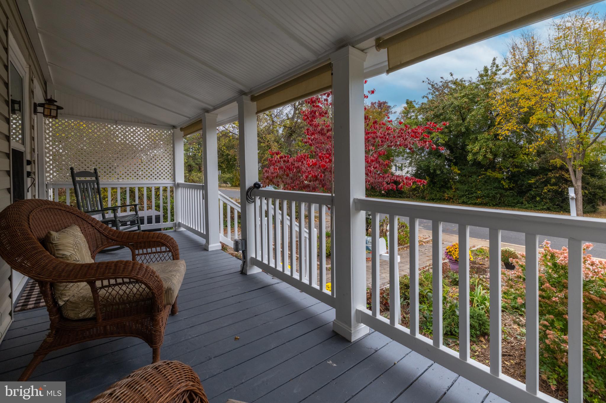1424 Littlepage Street Fredericksburg, VA 22401 - Photo 3 of 34 a view of a two chairs in the balcony