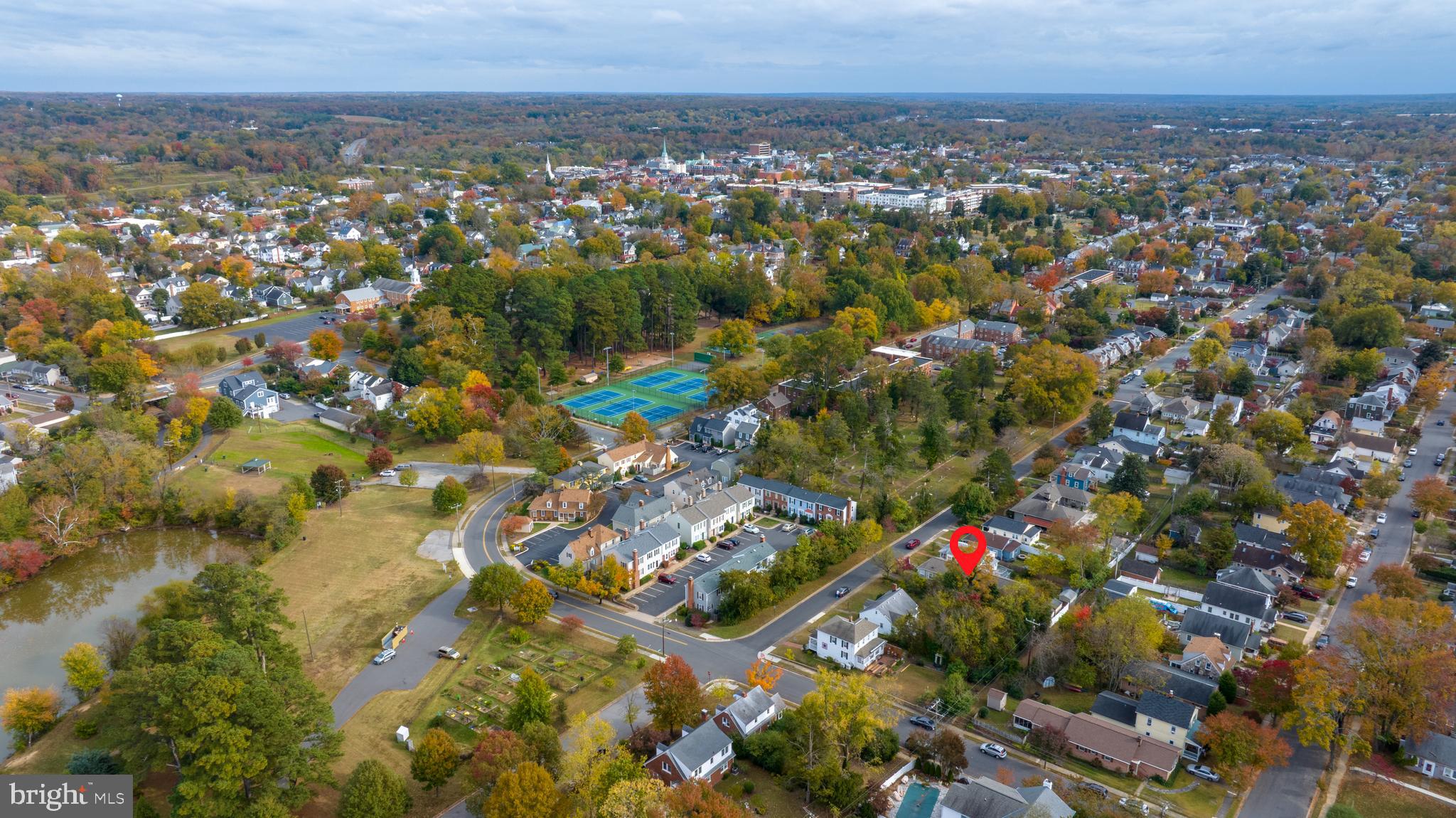 1424 Littlepage Street Fredericksburg, VA 22401 - Photo 33 of 34 an aerial view of multiple house