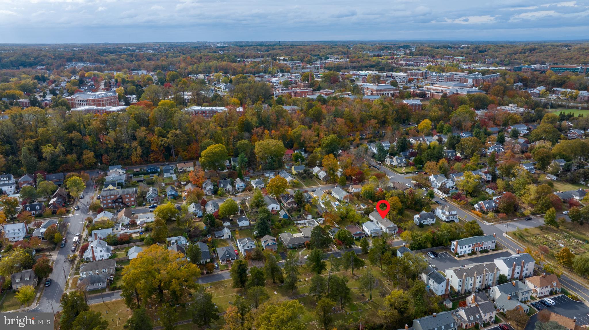 1424 Littlepage Street Fredericksburg, VA 22401 - Photo 34 of 34 an aerial view of multiple house