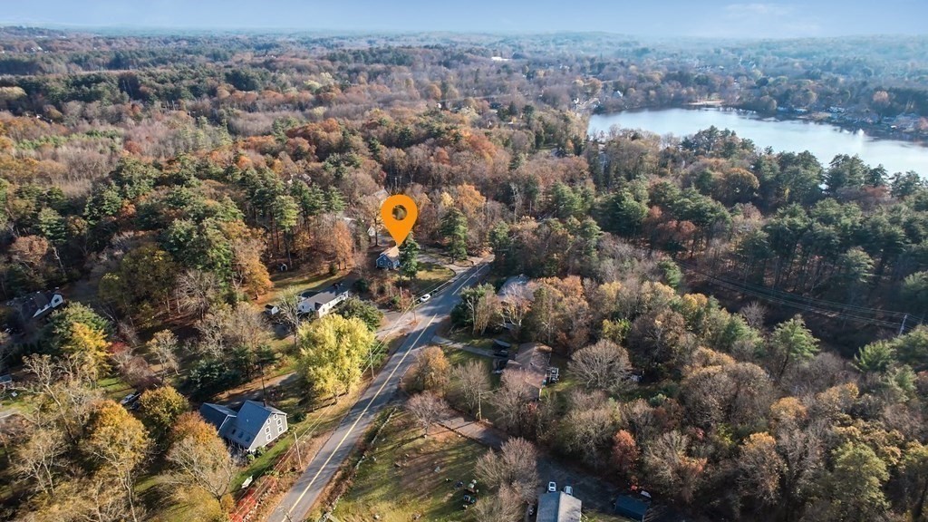 123 Pond Street Georgetown, MA 01833 - Photo 5 of 23 an aerial view of a houses with a yard
