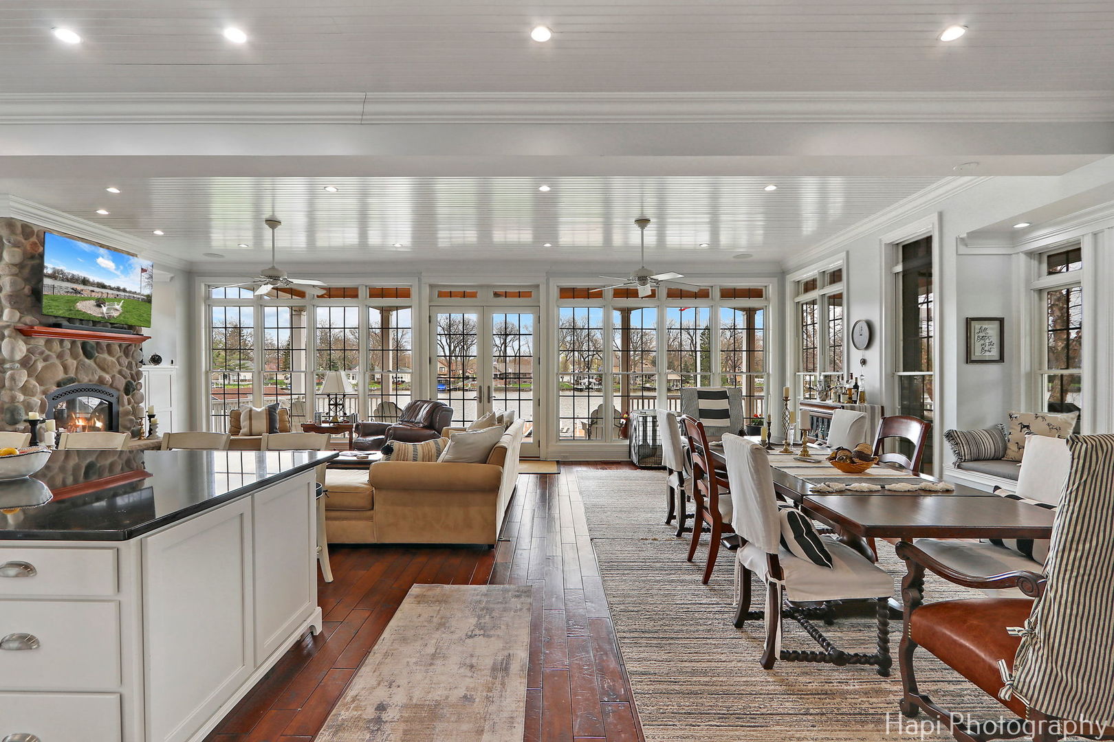 1828 Orchard Beach Road McHenry, IL 60050 - Photo 13 of 80 a very nice looking living room with a large window and furniture