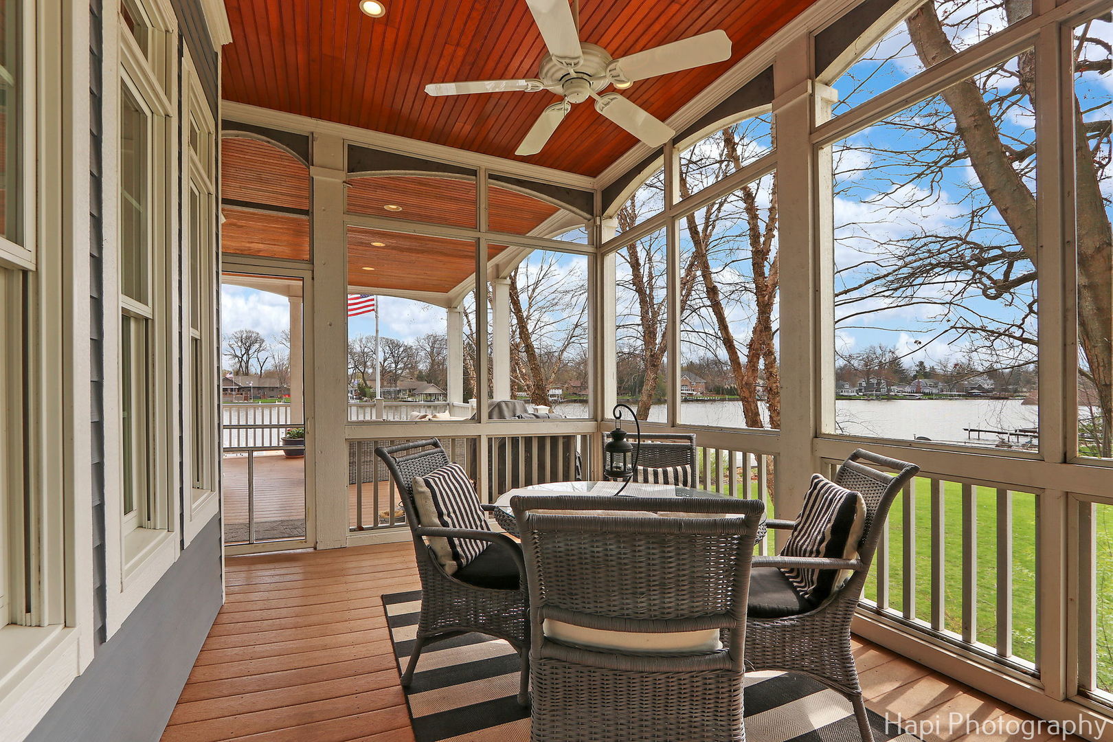 1828 Orchard Beach Road McHenry, IL 60050 - Photo 27 of 80 a view of a chair and table on the balcony