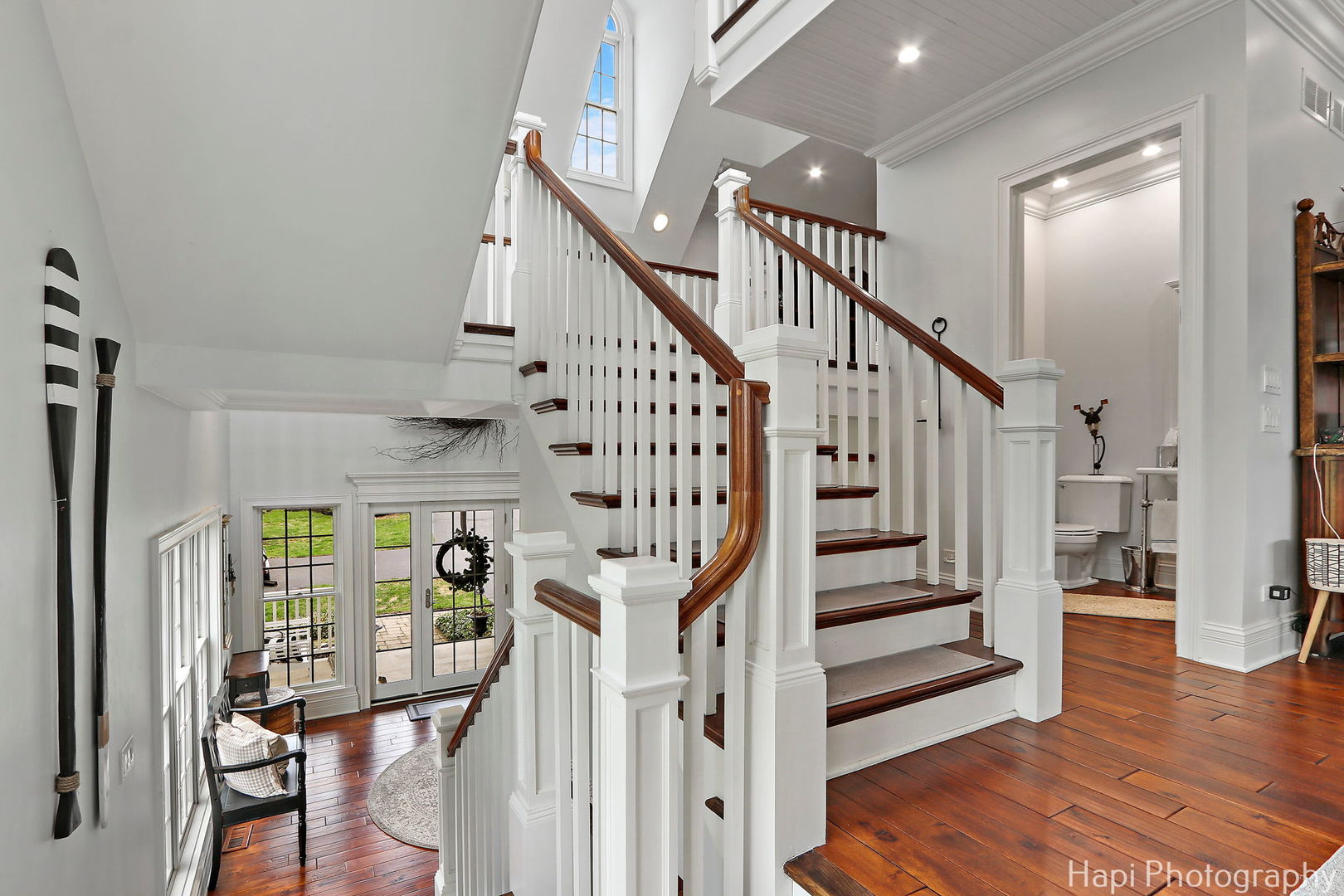 1828 Orchard Beach Road McHenry, IL 60050 - Photo 28 of 80 a view of entryway livingroom and hall with wooden floor