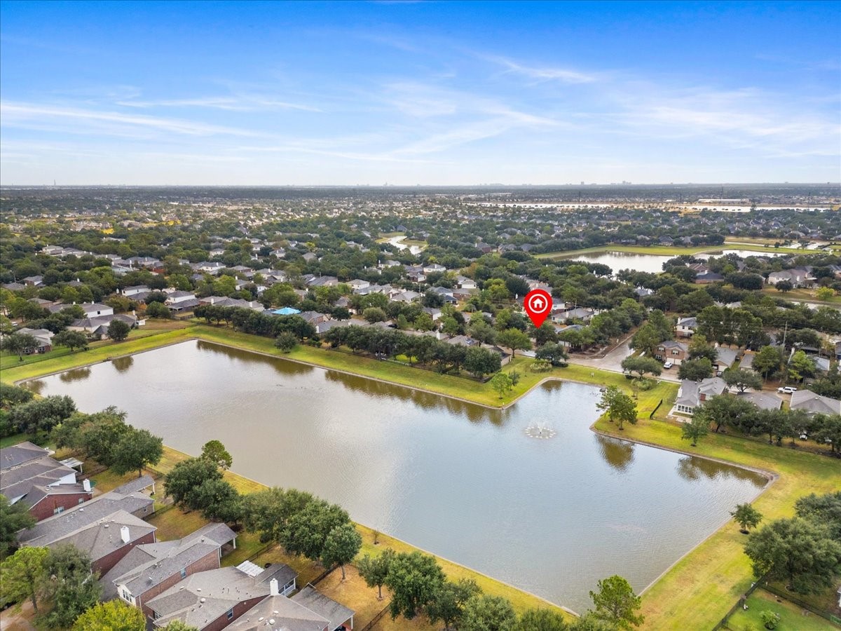 17535 Prospect Meadows Drive Houston, TX 77095 - Photo 32 of 39 View of location of home with view of the lake.