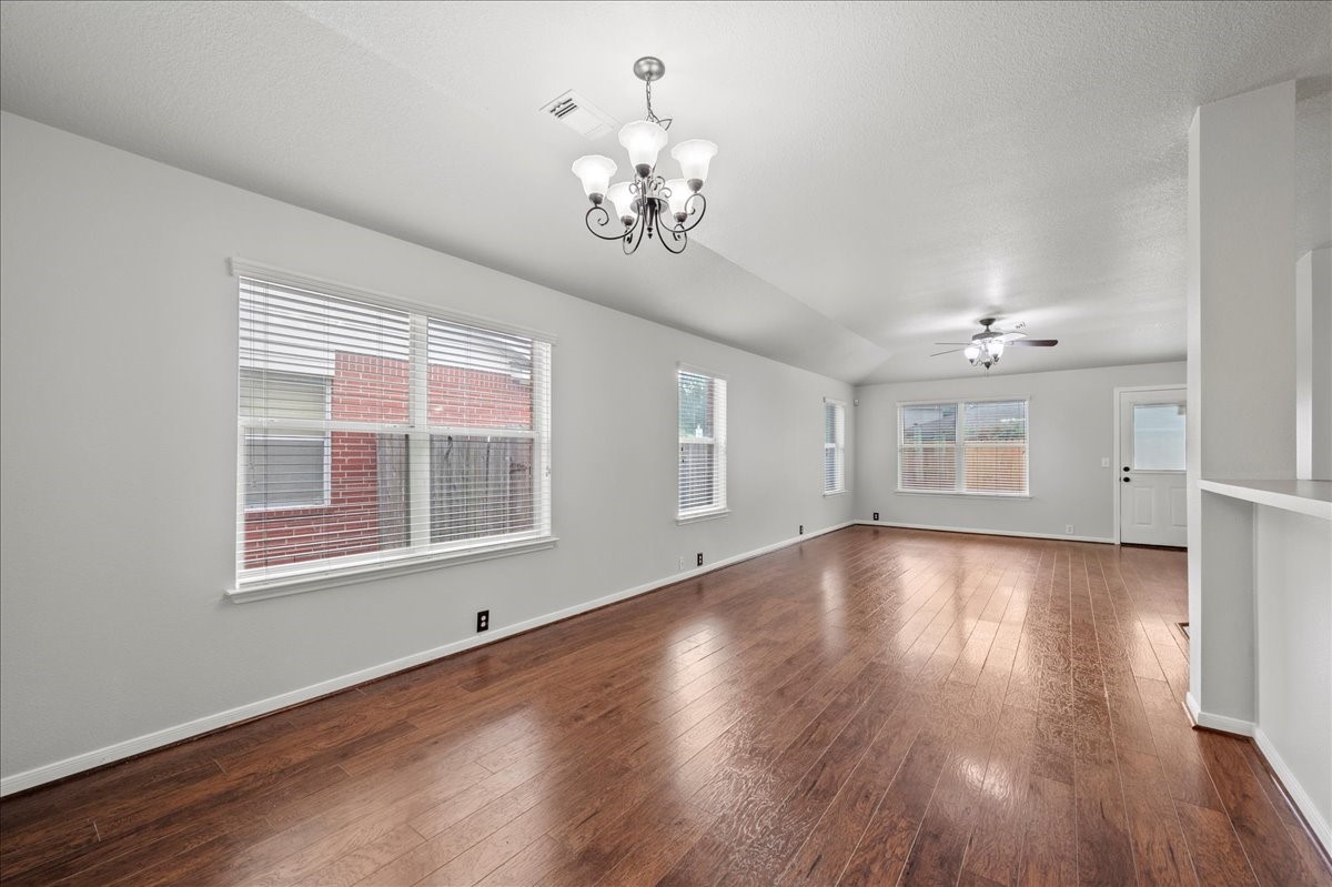 17535 Prospect Meadows Drive Houston, TX 77095 - Photo 39 of 39 an open-concept floor plan where the kitchen seamlessly connects to the living and dining areas, creating an ideal layout for effortless entertaining.