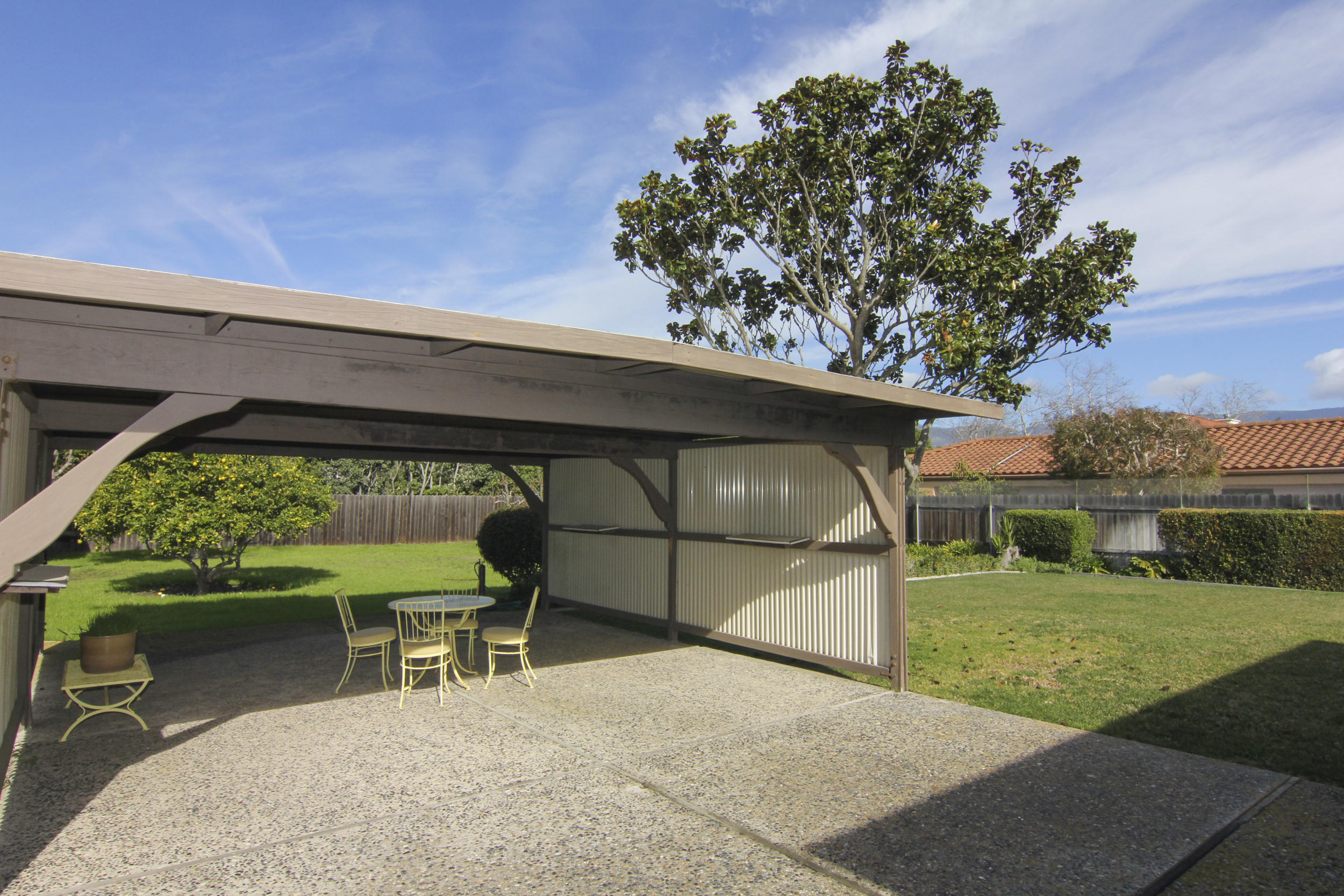 5280 Austin Road Santa Barbara, CA 93111 - Photo 20 of 31 Large Open Patio With Covered Area