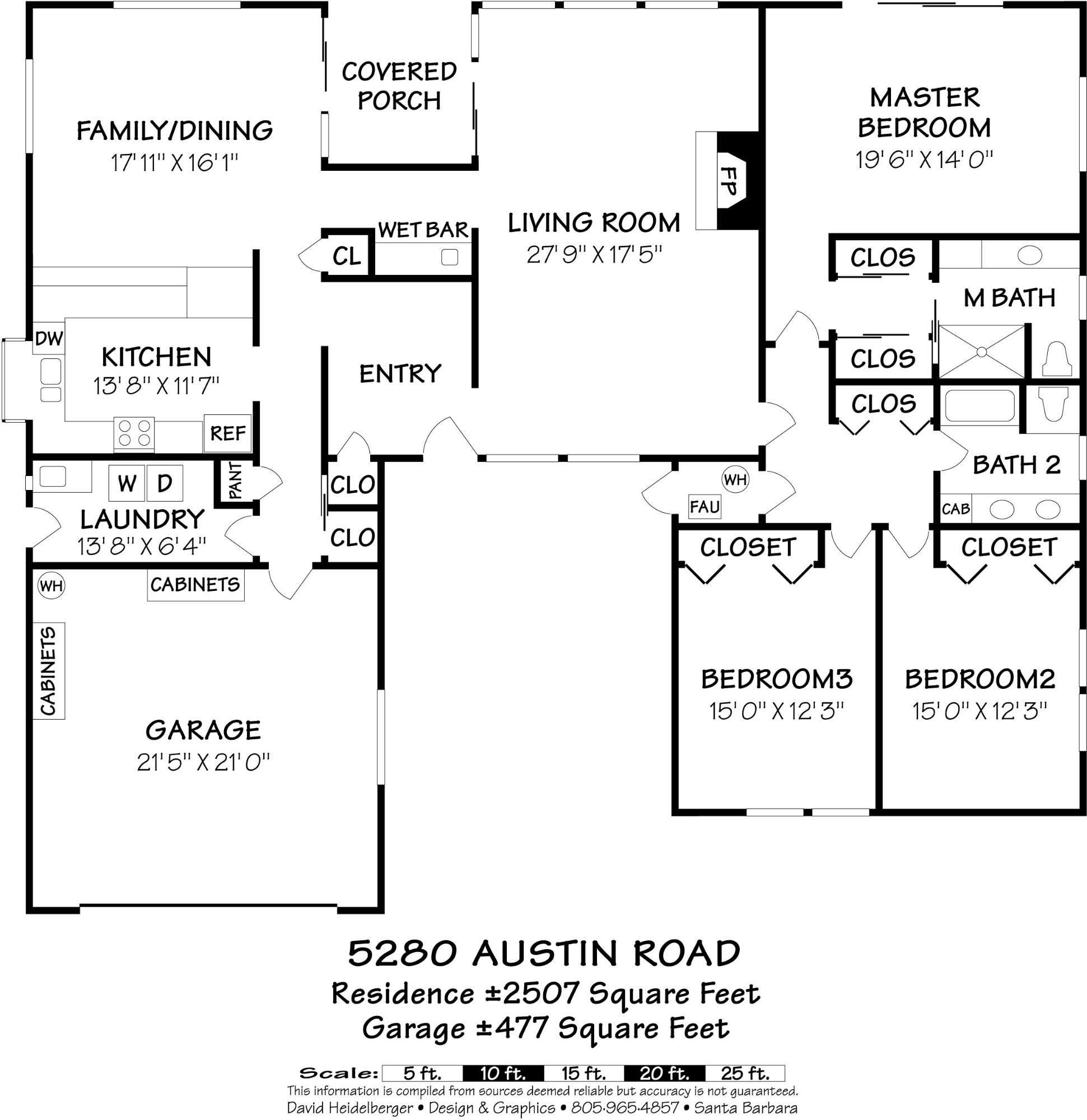 5280 Austin Road Santa Barbara, CA 93111 - Photo 31 of 31 Floor Plan