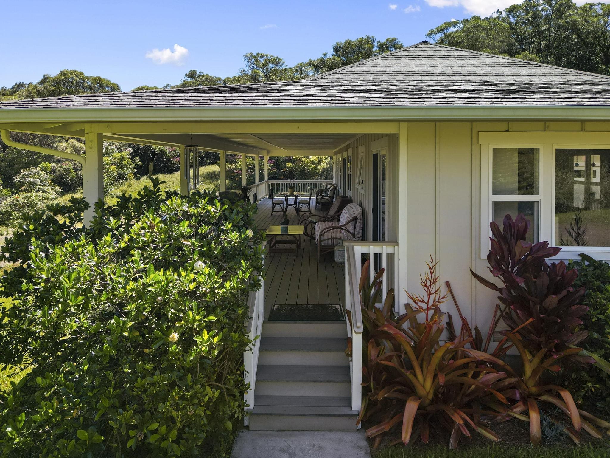 896 Hoomalolo Place, Unit B Haiku, HI 96708 - Photo 37 of 44 a view of swimming pool with outdoor seating
