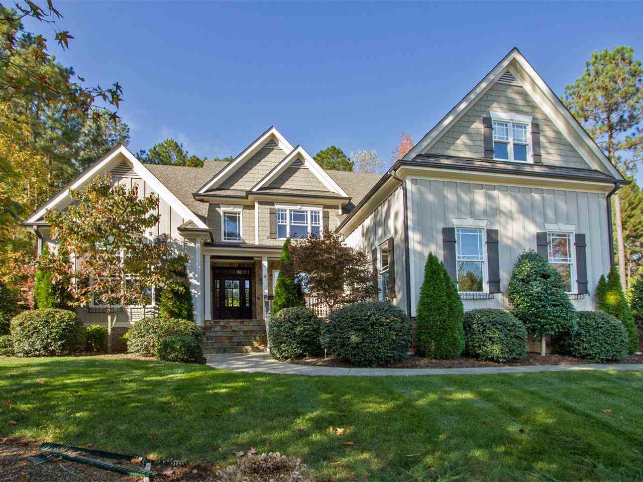 7220 Sparhawk Road Wake Forest, NC 27587 - Photo 1 of 25 Gorgeous Custom Home with Professional Landscaping