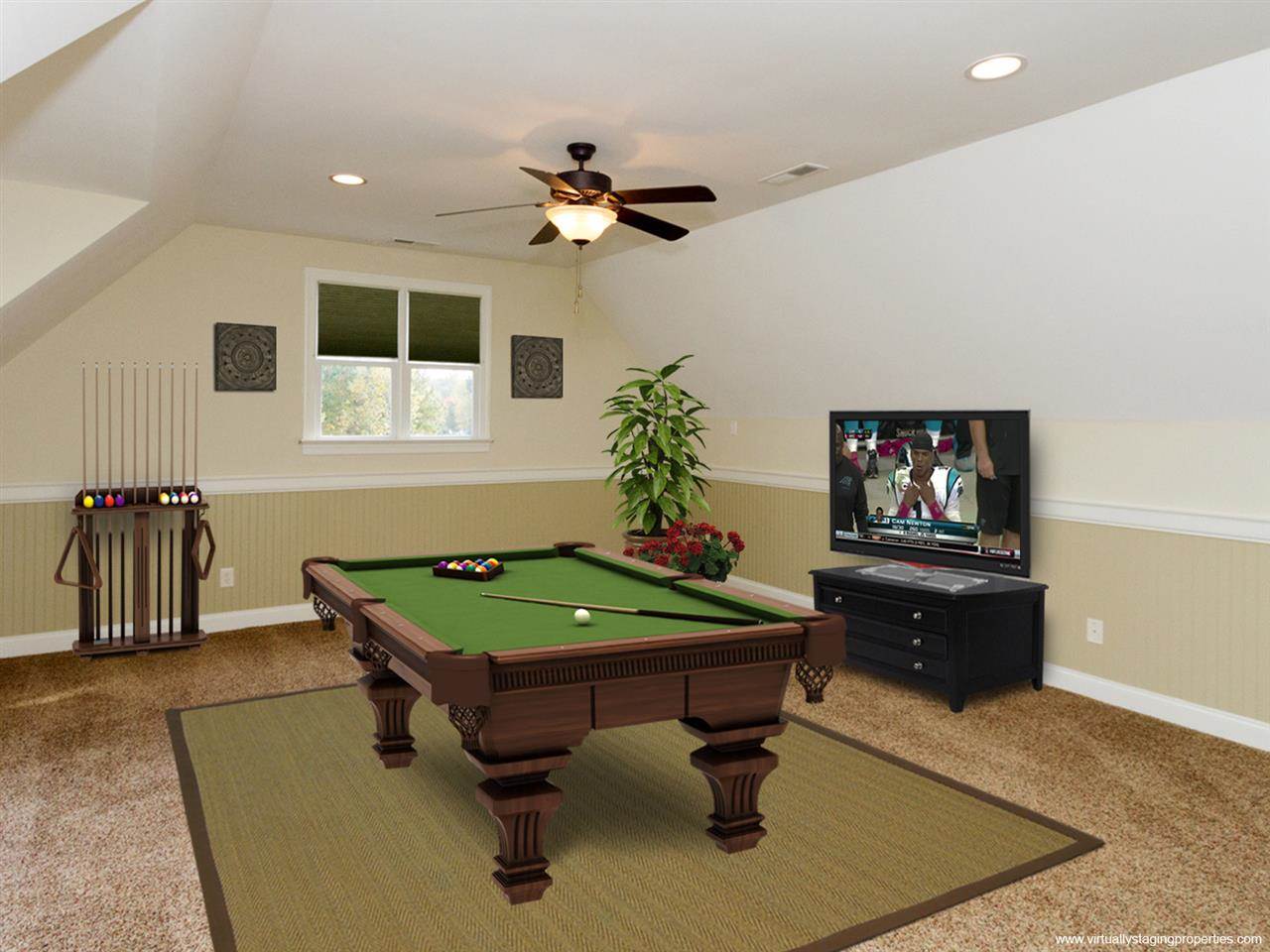 7220 Sparhawk Road Wake Forest, NC 27587 - Photo 15 of 25 Spacious Bonus Room for Games or Movies