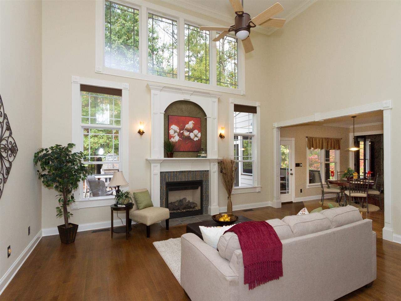 7220 Sparhawk Road Wake Forest, NC 27587 - Photo 25 of 25 Open Floor Plan Ideal for Entertaining or Family LIving