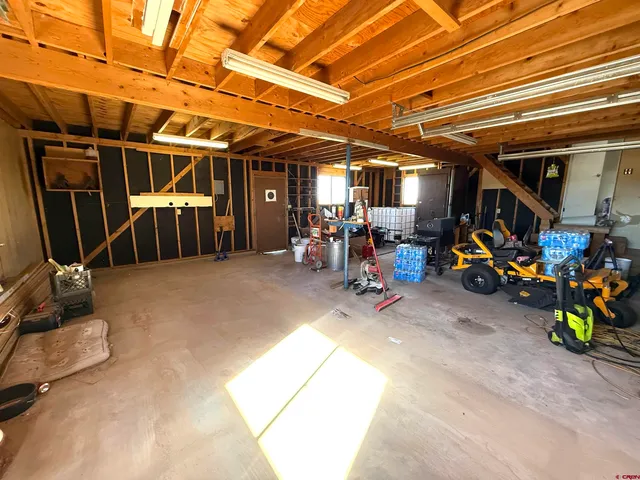 a view of a storage room with a lot of stuff