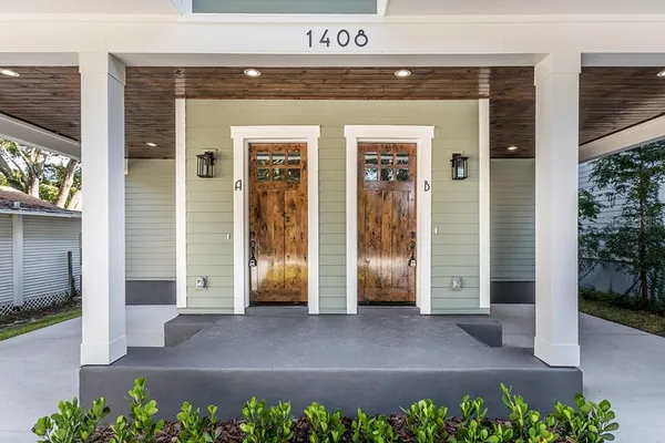 front view of a house